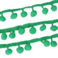thumbnail image 1 of Decodeary Ruban Polyvalent pour Projets de Couture Application Large 5 Yards Ruban à Franges Vert, 1 of 6
