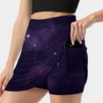 thumbnail image 2 of 2024 Purple Galaxy Women's skirt With Pocket Vintage Skirt Printing A Line Skirts Summer Clothes Galaxy Space Stars Nebula Outer, 2 of 6