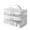 I, variant on Home Organization - Large Capacity Handheld Transparent Storage Bag Double Layer Portable Travel Storage Toiletry Bag Storage Trunks & Bag