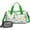 Green Dinosaurs Cacti, variant on Women Men Gym Bag,Green Dinosaurs Cacti Pattern Small Duffle Bag Spend the Night Bags for Women with Shoes Compartment Washbag,Detachable Shoulder Strap,19.7x8.3x11 Inches