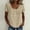 Beige, variant on jjayotai Cotton Linen Tops for Women Casual Short Sleeve Shirts Crewneck Boho Dressy Blouses Summer Loose Tunics