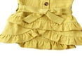 thumbnail image 5 of EIMELI Robe d'Été à Manches Courtes pour Bébé Fille Robe de Soirée à Volants, 5 of 5