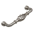 thumbnail image 3 of GlideRite 3-3/4 in. Center Twisted Birdcage Pull Solid Steel Cabinet Wire Handles, Satin Nickel, Pack of 25, 3 of 5