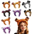 thumbnail image 7 of 50 Pack Halloween Inflatable Headband Balloons 11 X 9 Inch Halloween Witch Design Halloween Party Favors for Students Halloween Party Supplies Halloween Party Accessories for Trick, 7 of 7