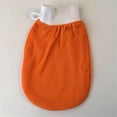 thumbnail image 4 of Advancent Guante de baño para Peeling, guante exfoliante para ducha, guantes exfoliantes, masaje corporal de resistencia, de piel, espuma Juegos de accesorios de baño naranja, 4 of 6