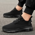 thumbnail image 6 of Men's Air Cushion Running Sneakers Lightweight Breathable Athletic Walking Shoes, 6 of 9