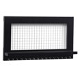 thumbnail image 3 of Fithood Jewelry Manager - Wall Mounted Jewelry Stand , Shelf And 16 Hooks - Perfect Earrings, Necklaces And Bracelet Stand - Black, 3 of 5
