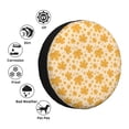 thumbnail image 4 of Sikiie Autumn Fall Yellow Leaves PVC Leather Spare Tire Wheel Cover Spare Tire Cover, for Car Truck SUV Camper Trailer Universal Fit(14-17in)-17 inch, 4 of 6