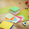 thumbnail image 4 of LOLIPPYY 1000Pcs Assorted Color Origami Paper for Families and Students School Projects, 4 of 8