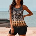 thumbnail image 3 of VBVC Two Piece Womens Tankini Swimsuits Modest Tankini Bathing Suit with Shorts Swimwear, 3 of 6