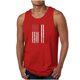 thumbnail image 1 of Tanques para Hombre de Verano Suelto Cuello Redondo de Algodón Poliéster Desgaste Casual, Camisa sin Mangas Deportivas de los Hombres para Diario Y Al Aire Libre, 1 of 4