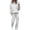 Light Gray, variant on longantii Sweatsuits Women 2 Piece Outfit - Matching Lounge Sets Winter Casual Hoodie Sweat Pants Tracksuit Comfy Loungewear Green XL