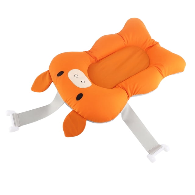 Soporte para baño de bebé, soporte para baño de bebé, alfombrilla de baño antideslizante para recién nacidos, cojín de esponja para ducha, valor inmejorable