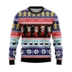 thumbnail image 3 of Suéter navideño feo con forma de gato 2024, suéter para hombre, sudadera con cuello redondo para vacaciones de otoño y Navidad, sudaderas con gráficos de gatos kawaii, 3 of 5
