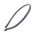 thumbnail image 1 of Qarigey Accesorios para el cabello de ala fina Color puro clásico cara trenzada cuero Simple diadema moda diario tejido diadema estudiantes Accesorio para el cabello Armada, 1 of 6