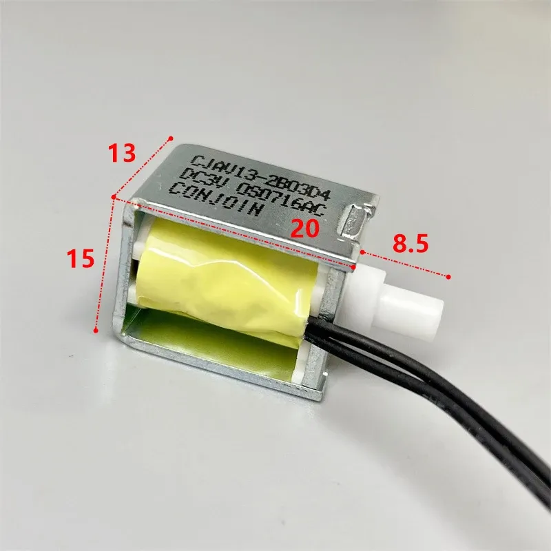 Micro Electric Solenoid Valve DC 3V 3.7V Normally Closed N/C Gas Air Vent Valve Air Exht Valve DIY Breast Pump Air detector