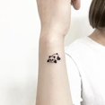 thumbnail image 4 of Black And White Personality Tattoo Stickers Chinese Text Disposable Stickers, 4 of 6