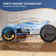 Tineco FLOOR ONE S9 Artist Steam, Cordless Steam Vacuum Mop, Wet Dry Hard Floor Cleaner, Self-Cleaning, Dual Tank