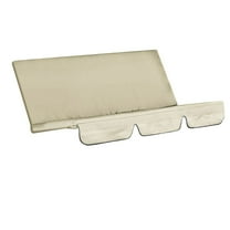 VerPetridure Outdoor Swing Cushion Cover 3 Seater Swing Chair Cushion Replacement Sleeve Swing Seat Pads Cushion Cover Replacement for Patio Garden Yard