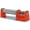Red, variant on The Kosher Cook, 8.5" Kitchen Chef Straight and Serrated Knife Sharpener - Red
