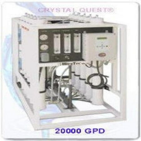CRYSTAL QUEST Heavy Commercial Reverse Osmosis 20,000 GPD Water Filter System