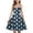 z260321-a-Navy, variant on XEGLSBU Dresses for Girls 7-8 for Weddings Easter Print Girls Sleeveless Dress Back Elastic Zipper for Casual Outdoor Daily Wear Blue Size 11-12 Years
