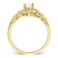 thumbnail image 2 of Bague en Or Jaune Opale Diamant 10 Carats, 2 of 5