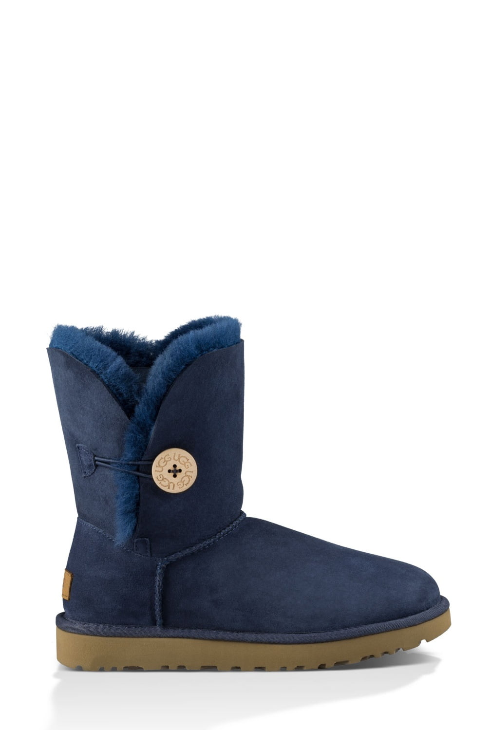 navy blue bailey button ugg boots
