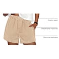 thumbnail image 4 of Shorts PRETTYGARDEN de Talle Elástico a Rayas Casual L Grande, 4 of 9