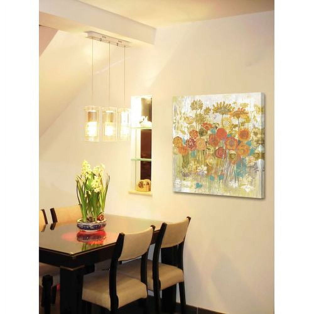 "Floral Frenzy" Painting Print on Canvas