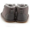 thumbnail image 2 of Baby Warm Booties Newborn Boy Girl Boots Cozy Fur Shoes Lace Up Toddler Booties First Walker Winter Crib Boots, 2 of 6
