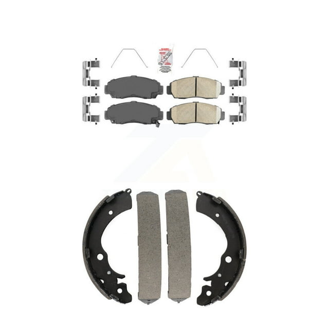 Transit Auto Front Rear Ceramic Disc Brake Pads Kit for Car Honda Civic KNN-100156