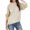 Beige, variant on Vedolay Women's Pullover Sweatshirt Fashion 2023 Zip Up Velour Tracksuits Long Sleeve Sweatshirt Jackets for Women Black,L