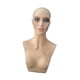 thumbnail image 4 of Cabeza de Maniquí Femenino con Hombros, Busto de Cabeza de Maniquí, Soporte de Exhibición de Peluca Multiusos Profesional para Sombreros, Aretes Y Col, 4 of 9