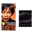 thumbnail image 1 of 1N - Natural Black , Clairol Textures & Tones Hair Color - Designed For Women of Color Hair - Pack of 1 w/ Sleek Teasing Comb Tinte Cabello Clairol by Sleekshop belleza, 1 of 1