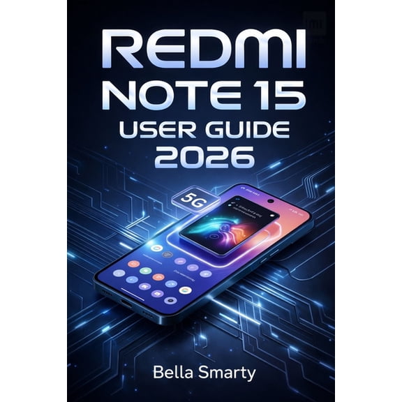 Redmi Note 15 User Guide 2026: A Step-by-Step Guide to MIUI Setup, 5G Connectivity, Camera Use, Battery Care, Performanc, (Paperback)