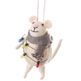 thumbnail image 1 of Abbott Collection Home Mouse with Lights Ornament, 1 of 2
