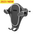 thumbnail image 2 of Soporte de teléfono de gravedad para coche, soporte de teléfono móvil para GPS, Clip de montaje en rejilla de ventilación de aire Fivean unisex, 2 of 2