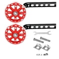 thumbnail image 2 of S SERENABLE Roues Stabilisatrices pour Vélo d'Enfant Diamètre des Roues 10,9 cm Support de Conduite Roues Arrière Rouge, 2 of 9