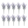 thumbnail image 2 of Xingzhi 10pcs/set Exquisite Crafted Artificial Plants - Space With Realistic Purple Purple, 2 of 6