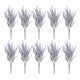 thumbnail image 2 of Wosthever 10x Plantas artificiales duraderas y respetuosas con el medio ambiente para la de bricolaje y los amantes de la decoración del hogar Flores artificiales Púrpura Púrpura, 2 of 6
