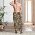 thumbnail image 6 of Lsque USA 1 Print Men's Pajama Pants, Lounge Pant - Comfortable Home Wear,Elastic Waistband, Stylish Design-Medium, 6 of 9