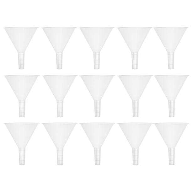 Triangle Embudo 15pcs Experiment Funnel 60mm Laboratorio Triángulo embudo Triangle de ...