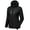 Black, variant on Little Donkey Andy Women's Lightweight Softshell Jacket with Detachable Sleeves and Hood, Windbreaker for Hiking Golf Black X-Large