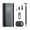Black, variant on Tire Inflator Portable A-ir Compressor, 150PSI A-ir Pump For Car Tires,Tire Pump With 6000mAh Battery & LED Suitable For Cars, Bikes, Balls, Motorcycles