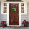 thumbnail image 7 of St. Patrick's Day Shamrock Door Sign, Welcome Door Hanger Door Decoration Door Wreath Front Door Wreath, 7 of 7