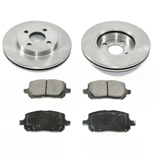 For 0307 Saturn Ion Coupe 0307 Saturn Ion Sedan Brake Pad and Rotor Kit Front