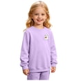 thumbnail image 6 of Leey-World Halloween Sweatshirt For Girls Ghost Cute Crewneck Kids Tops Girls Halloween Shirt Long Sleeve Festival Pullover Sweatshirt, 6 of 9
