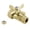 Brass, variant on Kingston Brass CC44451ZX 5/8-Inch O.D. Comp x 1/2-Inch O.D. Comp Quarter-Turn Straight Shut-Off Valve in Polished Chrome