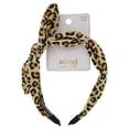 thumbnail image 2 of (2 pack) Scunci by Conair Leopard Print Knotted Headband, 1-Piece, 2 of 2